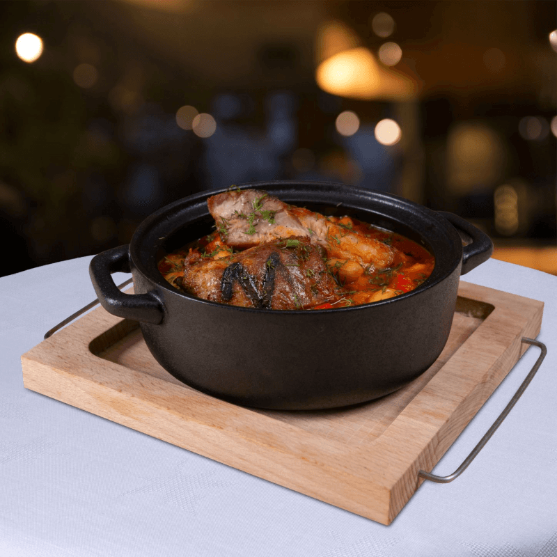 Fasole cu carnati 450g