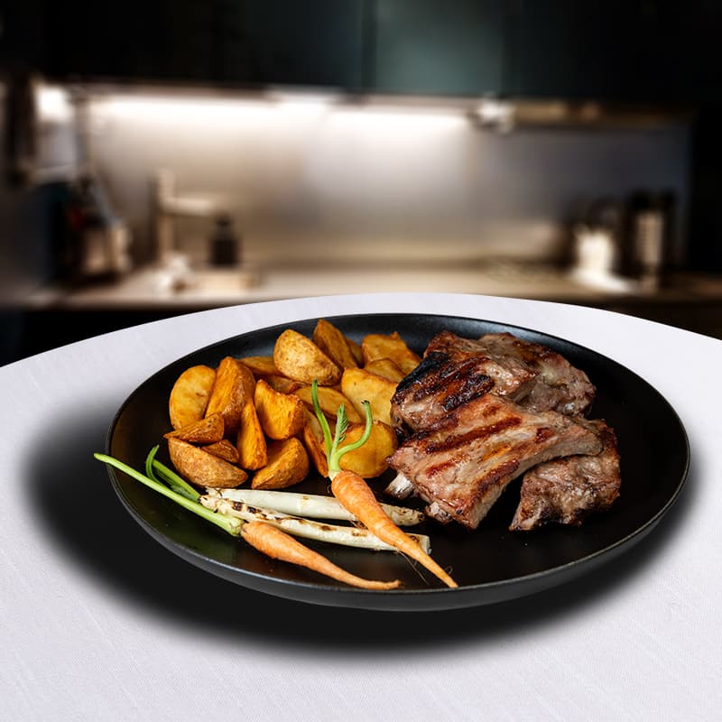 Coaste de porc la gratar 500g