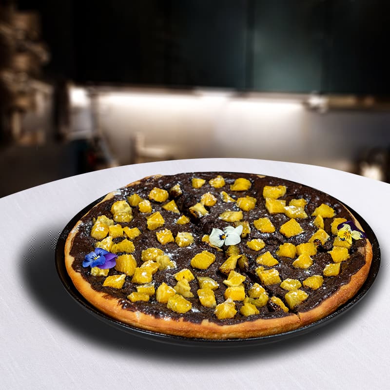 Tarta de ciocolata si portocale 350gr